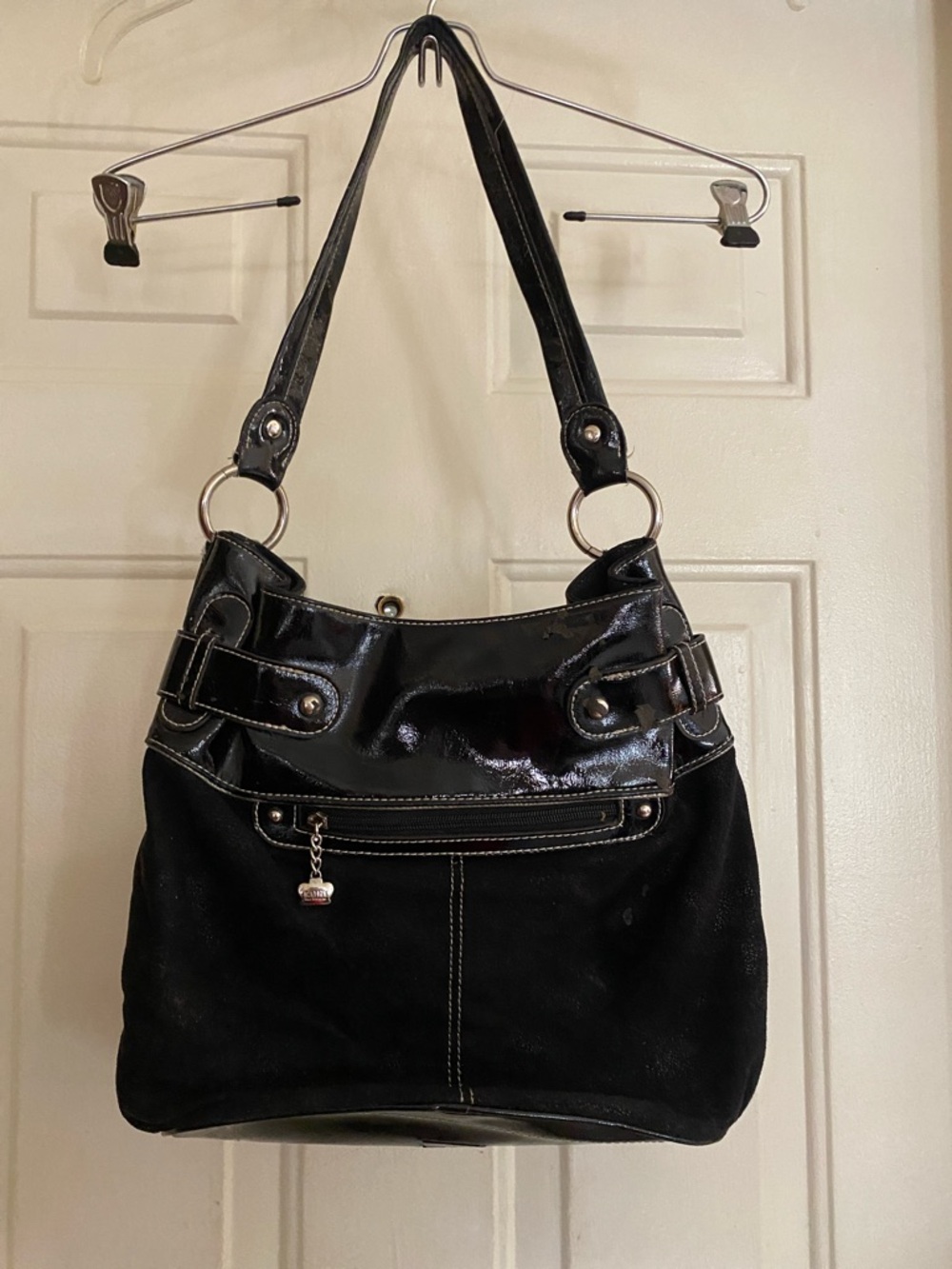 Kathy Van Zeeland Black Shoulder Bag - Picture 3 of 16